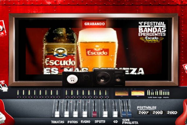 Diseño Web Escudo Power Party IV - mixer